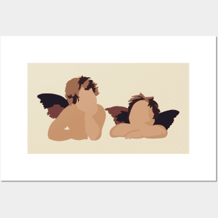 Minimal Sistine Cherubs Posters and Art